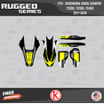 thumbnail image 4 of Kalair GFX Graphics Kit for Husqvarna TX300, FX350, and FX450 (2017-2018) Rugged Series, 4 of 5
