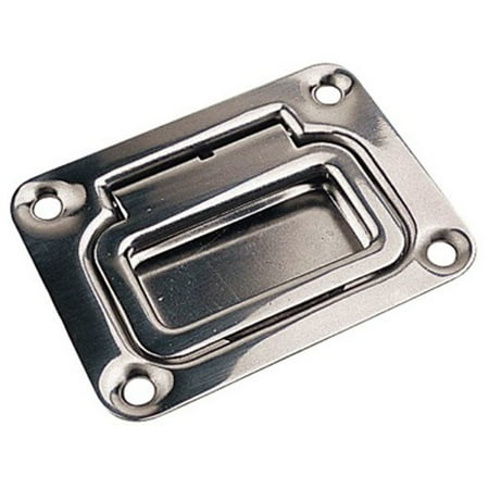 UPC: 0035514221061 | Sea-Dog 221820-1 Spring Loaded Flush Hatch Pull – #8 FH