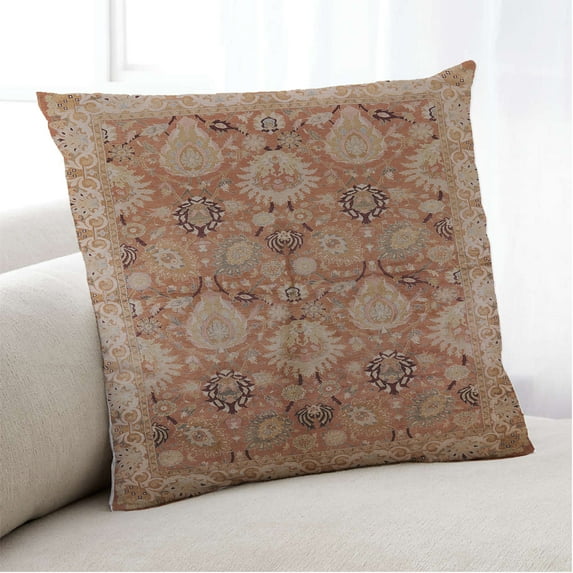 Ahgly Company Indoor Square Mid-Century Modern Throw Pillow, 18 inch by 18 inch
