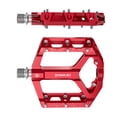 thumbnail image 2 of koolsoo 2 Pcs Pédales de Vélo Robustes Pédales Plates pour Réparer Vélos Pliants BMX Rouge, 2 of 9