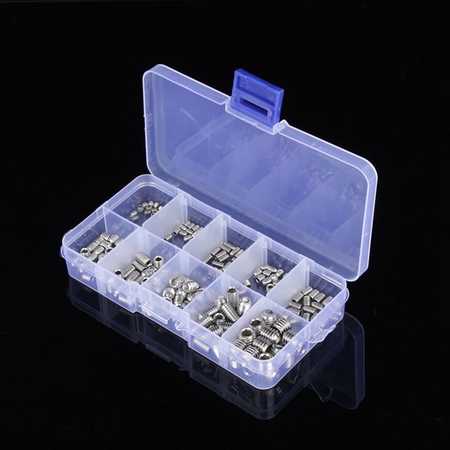 Set Screw, Rustproof Oxidation Resistance Lighteright Headless Screw Set For Machinery For Industrial Fasteners