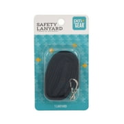 (4 pack) PG Safety Lanyard, Black, 1 Count