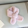 thumbnail image 7 of BXJX Girls Fleece Scarf, Lightweight Soft Warm Thick Neck Warmer for Winter Pink Size Free Size, 7 of 7