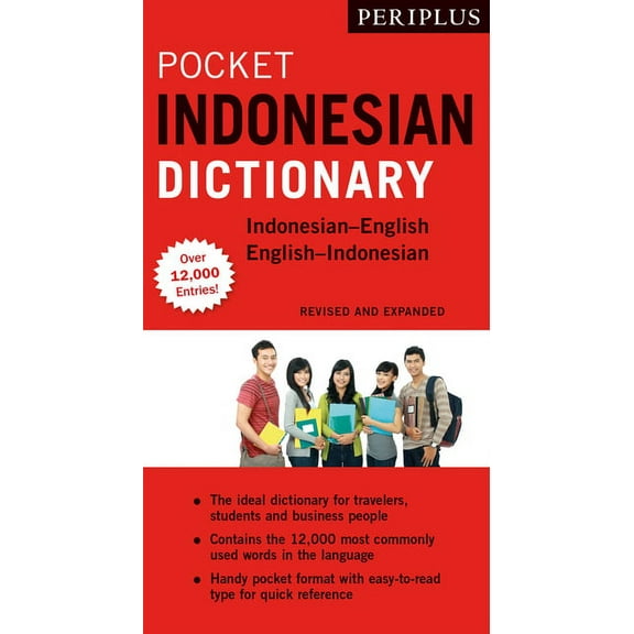Periplus Pocket Indonesian Dictionary: Revised and Expanded (Over 12,000 Entries), (Paperback)