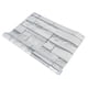 thumbnail image 4 of Papel tapiz de ladrillo de 45 x 100 cm, autoadhesivo e impermeable, para baño, dormitorio y cocina, color blanco, 4 of 6