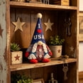 thumbnail image 7 of EDHITNR Independence Day Gnome Doll Patriotic Faceless Figure 4th Of July Decoration Flag Gnome Ornament for Shelf Small Red White Blue Doll, 7 of 7