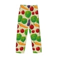 thumbnail image 3 of Lsque Vegetable Print Men's Pajama Pants, Lounge Pant - Comfortable Home Wear,Elastic Waistband, Stylish Design-Medium, 3 of 9