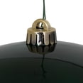 thumbnail image 4 of Vickerman 12" Midnight Green Candy Ball Ornament, 4 of 6