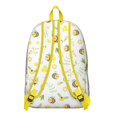 thumbnail image 2 of Adorable Bee Pattern Backpack – Honeycomb Bumble Bee Cartoon Print Bookbag for Outdoor Travel and School, 2 of 5