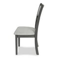 thumbnail image 4 of New Classic Furniture Mitchell 5-Piece Transitional Wood Dining Set in Gray, 4 of 11