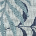 thumbnail image 6 of Nourison Garden Oasis Indoor/Outdoor Blue 6' x 9' Area Rug (6x9), 6 of 10