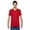FIERY RED, variant on Mens Jersey V-Neck T-Shirt SFVR (10 PACK)