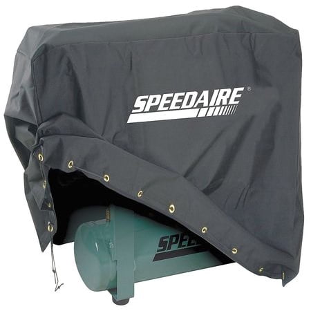- Speedaire 20VD59 Black Vinyl Backed Polyester Air Compressor Cover