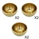 thumbnail image 1 of 6Pcs Copper Copper Bells Wind Chime Ornament Feng Shui Bells Hanging Decor Cola Campana de Cobre con Cuenta, 1 of 8