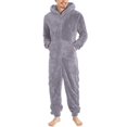 thumbnail image 2 of Birdeem Combinaison à Manches Longues pour Hommes Pyjama Décontracté d'Hiver Chaud, 2 of 12