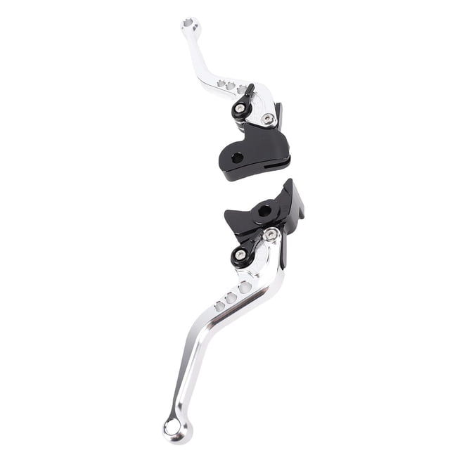 Aluminum Alloy Anodized Short Adjustable Brake Handle Levers Set Replacement for Classic Reborn 350 Ensure the Brake Clutch Levers Bend or Break in Collisions with Precision