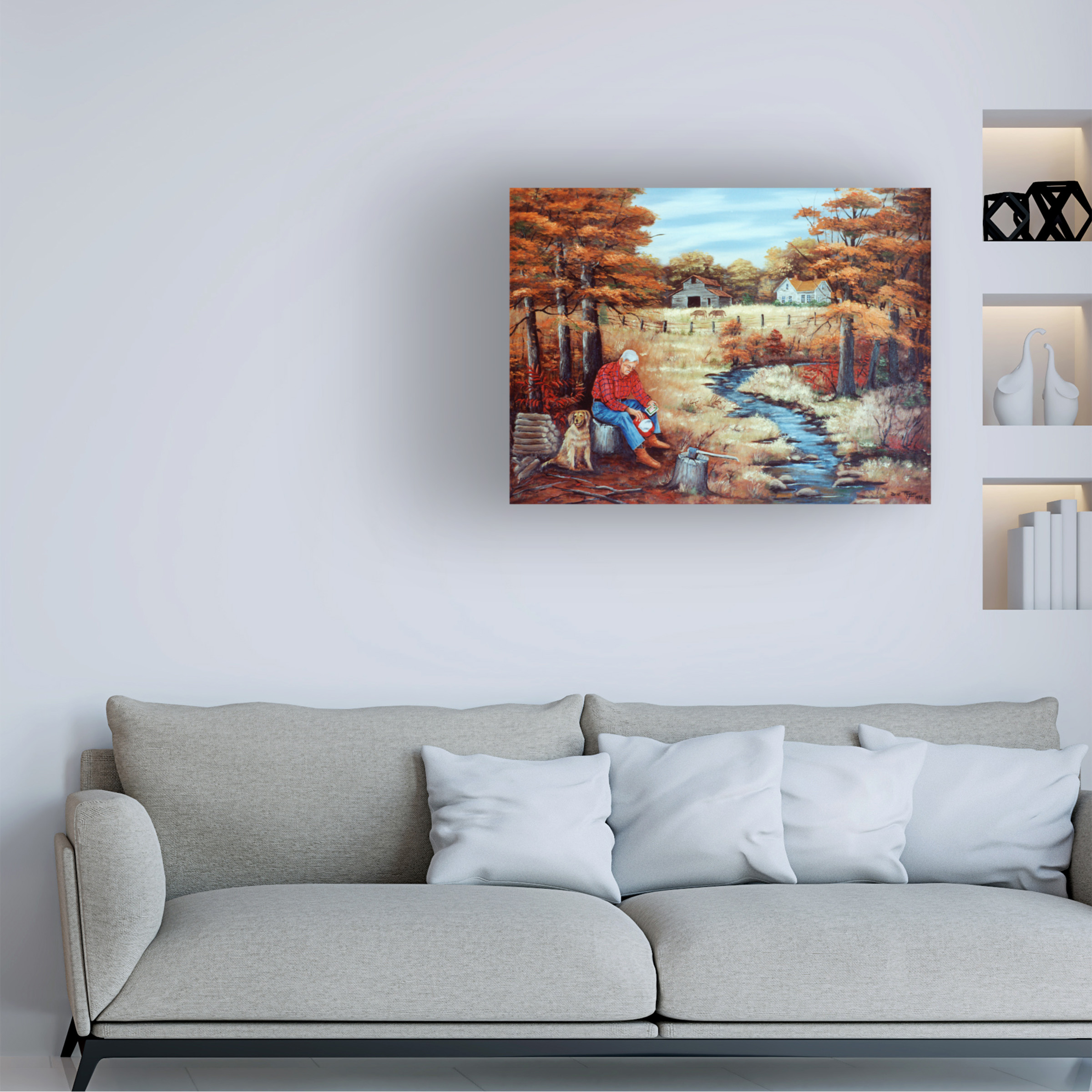 Trademark Fine Art 'Autumn Blessings' Canvas Art by Arie Reinhardt Taylor