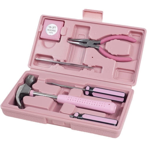 Household Hand Tools, Tool Set 6 Piece by Stalwart, Set Includes Ó Hammer, Screwdriver... by TRADEMARK GAMES INC