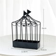 thumbnail image 3 of Xihbxyly Soporte para Espiral de Mosquitos, Diseño En Forma de Jaula, Elegante Construcción de Acero, Combustión Segura, Práctico Cenicero, Decoración para El Hogar y La Oficina, Tamaño de 7.1 X 4.7, 3 of 3