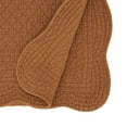 thumbnail image 2 of Saro Lifestyle 1400.TC1672B 16 x 72 in. Charming Quilted Oblong Table Runner, Terracotta, 2 of 5