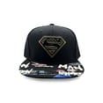 thumbnail image 2 of DC Gorra Superman Iron Placa Snapback Hombre Ajustable Visera Plana Urbano, 2 of 4