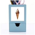 thumbnail image 1 of Brown Chocolate Sweet Ice Pattern Desk Supplies Organizer Pen Holder Card, 1 of 3