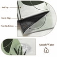 thumbnail image 6 of Area Rug for Living Room, Boho Geometric Non-Slip Indoor Large Carpet for Bedroom/Dining Room, Farmhouse Green Abstract Stripes Leaves Washable Low-Profile Rectangle Floor Runner Rugs - 5 x 7 Ft, 6 of 7