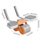 thumbnail image 3 of Entrenador abdominal 2 en 1, hasta 100 kg, rodillo de ejercicio abdominal de rebote automático, 3 of 5