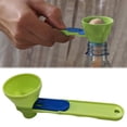 thumbnail image 1 of Clearance!Ymkly Protein Powder Sliding Spoon Coffee Leak Proof Spoon 2 Blue And Green Spoons Protein Powder Sliding Spoon Coffee Leak Proof Spoon 2 Blue And Green Spoons, 1 of 1