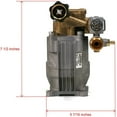 3000 Pressure Washer Water Pump Replacement for Troy Bilt 190151GS RMV2