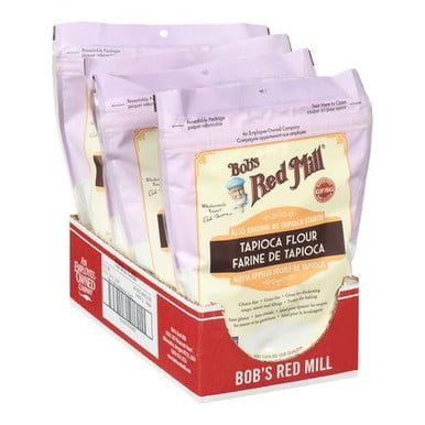 Bob's Red Mill Farine Sans Gluten Pochette de Tapioca 454 GR (4/caisse) - 4 LBS