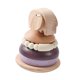 thumbnail image 4 of Bloques Apilables de Madera CUTICAT Adornos de Construcción Elefantes Educativo Juguete Montessori, 4 of 8