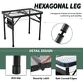 thumbnail image 3 of Mesa plegable WildFinder 61 x 39 cm de altura ajustable, 3 of 6