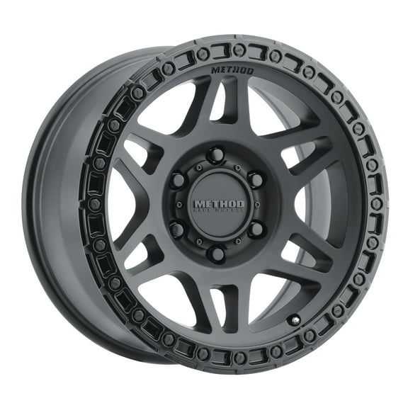 17x8.5 Method MR312 Matte Black W/ Gloss Black Lip Wheel 6x135 (0mm) Fits select: 2004-2023 FORD F150, 2003-2023 FORD EXPEDITION