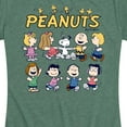 thumbnail image 3 of Peanuts - Peanuts Characters - Women's Short Sleeve Graphic T-Shirt, 3 of 6