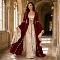 thumbnail image 4 of Renaissance Costumes for Women Dress, Medieval Costume Womens Halloween Dress for Renaissance Festivals and Fairs, 4 of 6