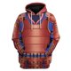 thumbnail image 5 of Sudadera con capucha con estampado 3D de armadura samurái por todas partes para hombre, ropa informal de manga larga, sudadera de alta calidad, ropa superior con capucha, 5 of 5