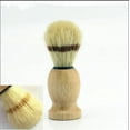 thumbnail image 2 of 100 mm Barber Salon Badger Hair Shaving Razor Brush Wood Handle Tool, 2 of 7