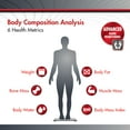 thumbnail image 4 of SmartHeart Digital Body Composition Scale | 440 lbs / 200 kg Capacity | BMI | Bone Mass | Body Water Fat and Muscle Mass, 4 of 8