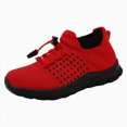 thumbnail image 1 of Kogui Tennis Chaussures pour Enfants Chaussures pour Enfant Espadrilles pour Grands Garçons, Chaussures Confortables Taille 3 (Rouge, Grands Enfants 3), 1 of 9