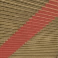 thumbnail image 1 of Ahgly Company Machine Washable Indoor Square Transitional Mahogany Brown Area Rugs, 4' Square, 1 of 7