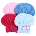 thumbnail image 2 of Here's a polished product description for your **4pcs Microfiber Hair Drying Caps with Bow Design**:\n\n \n\n🌟 **4 Pack Microfiber Hair Drying Caps, 2 of 3