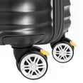 thumbnail image 6 of Luggage Suitcase Wheels Travel Suitcases Wheels Omni Directional Wheels Black A18 Replacement Luggage Wheels Swivel Caster Wheels for Carrier 4pcs with brake, 6 of 8