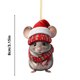 thumbnail image 2 of Navidad Juguete Raton Arbol Adornos Interior Coche Regalo, Arbol Juguete Raton Navidad, Adornos para Mice Trees Home Car, Regalos Navidenos Mouse Christmas Trees Car, Juguete portátil metal, 2 of 9
