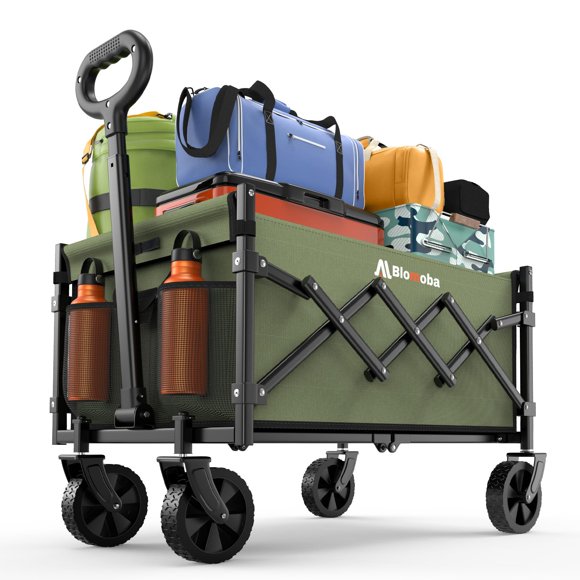 Carrito utilitario plegable Blomoba 104 L, carga de 100 kg