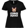 thumbnail image 3 of Inktastic Dog Corgi Squad Women's Plus Size T-Shirt, 3 of 5