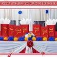 thumbnail image 6 of 30 PcsThank You Gift  30 PcsThank You Gift Bags with Tissue Paper Gold ThankYouWedding Bags with Handle for GraduationBusinessShoppingWedding Shower Party Favors(Red), 6 of 7