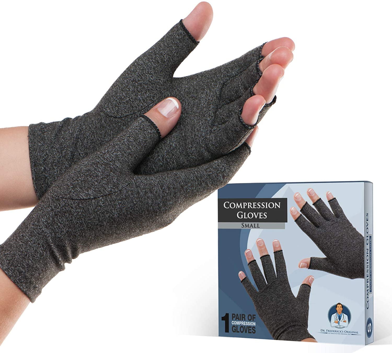 Dr. Frederick's Original Arthritis Gloves for Women & Men Compression