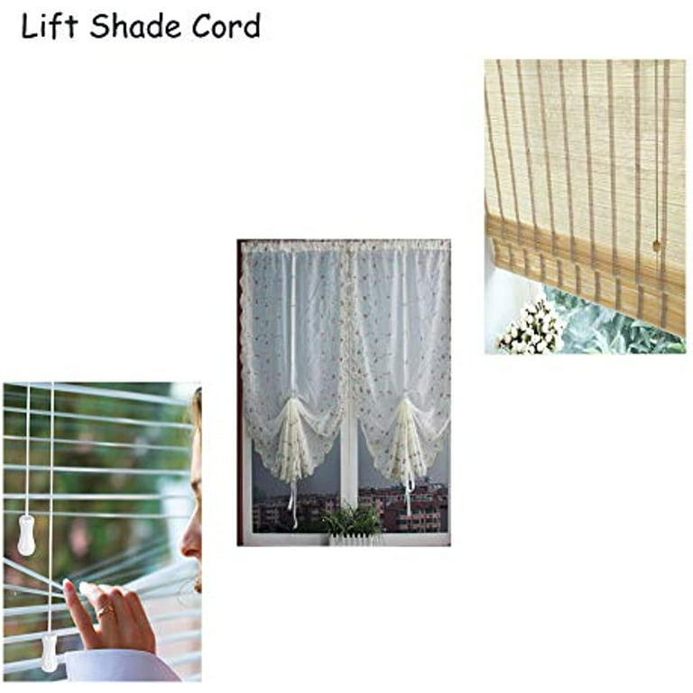 2mm White Roman Blind Cord Strong Nylon String Curtain Window