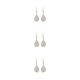 thumbnail image 3 of Guardurnaity 1 par de pendientes simples con personalidad para mujer, el mejor regalo, accesorios de joyería, pendientes de aleación para niñas, adultos, Type1 NO1 Guardurnaity CBP480340, 3 of 6